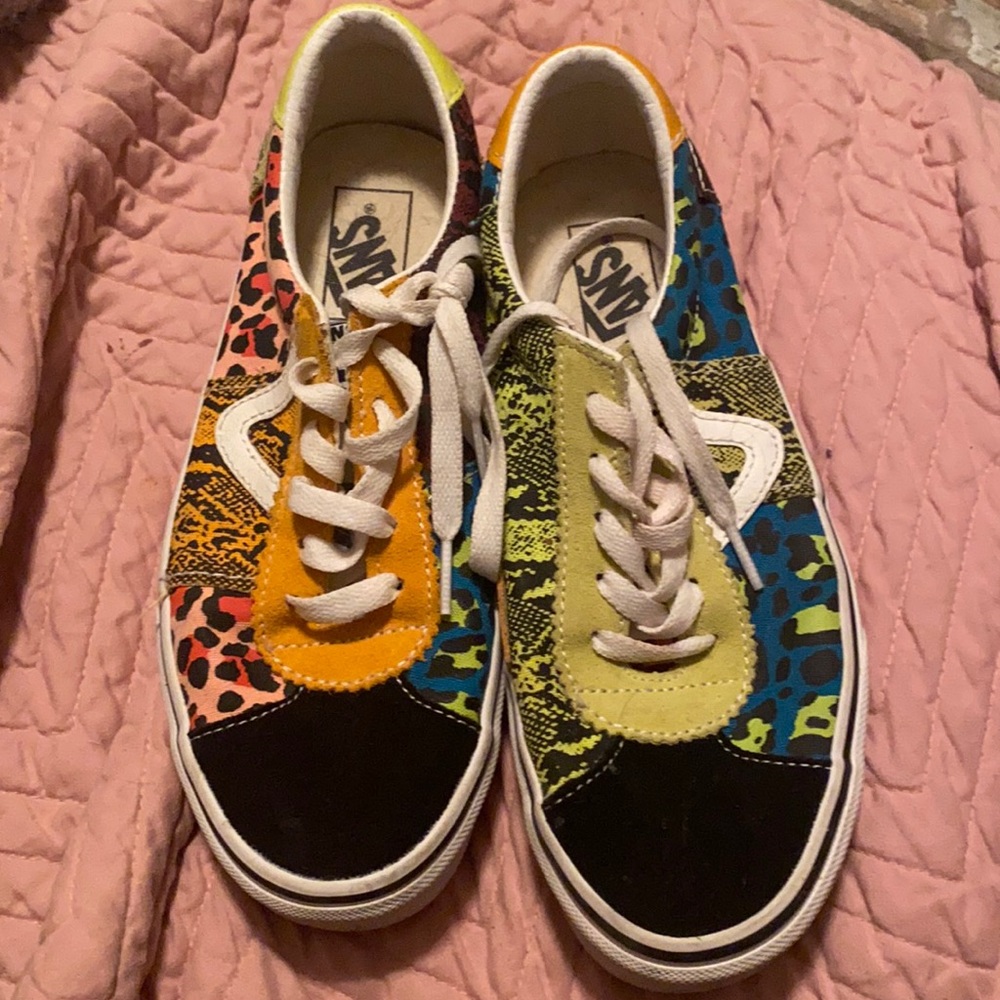 Vans Skate Shoes Size 8 Wild Print